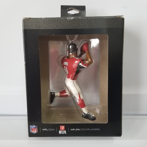New 2020 Hallmark NFL Atlanta Falcons Julio Jones 11 Christmas Tree Ornament - Picture 5 of 6